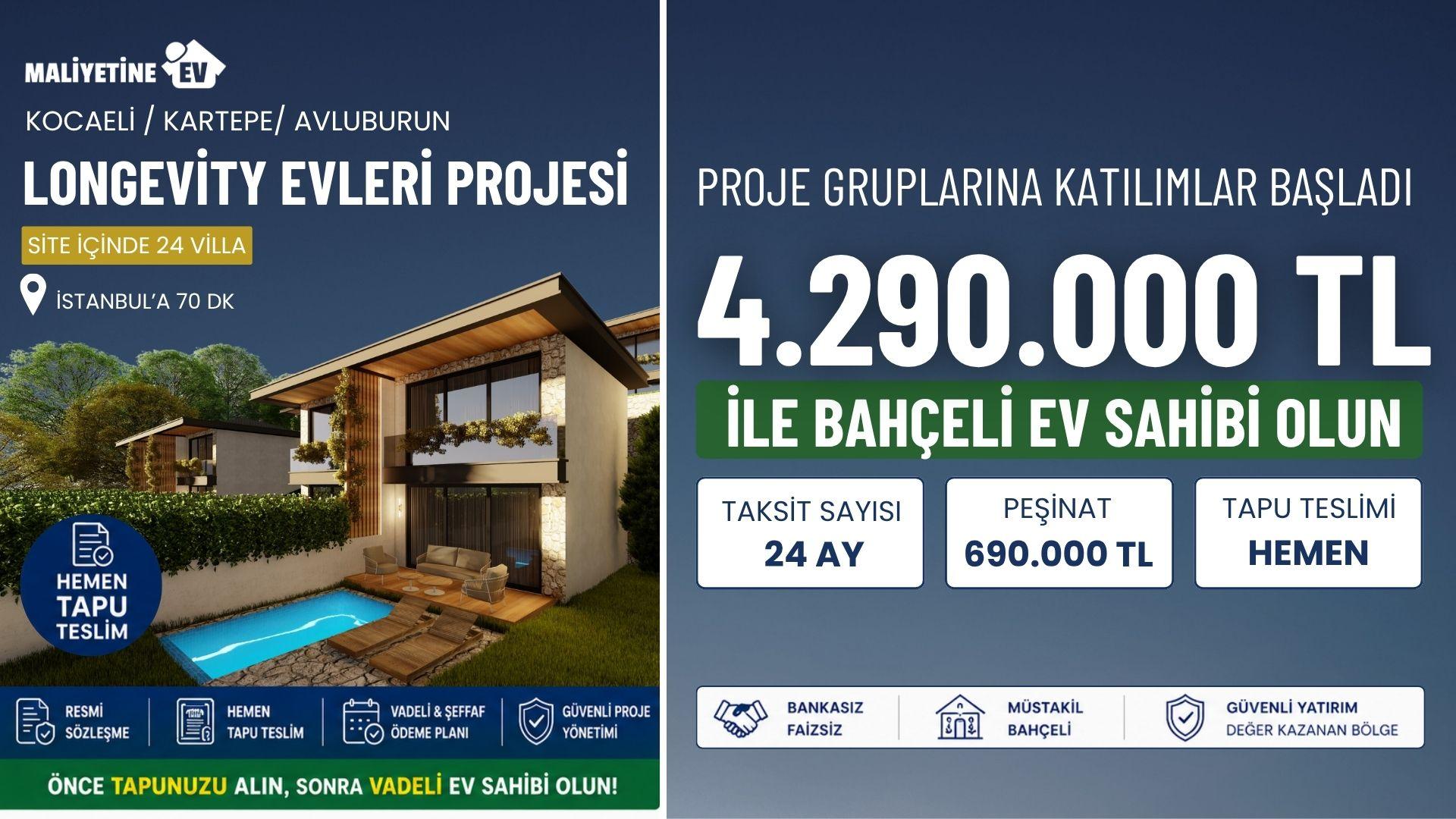 MASTER LONGEVİTY 6 - KARTEPE VİLLALARI