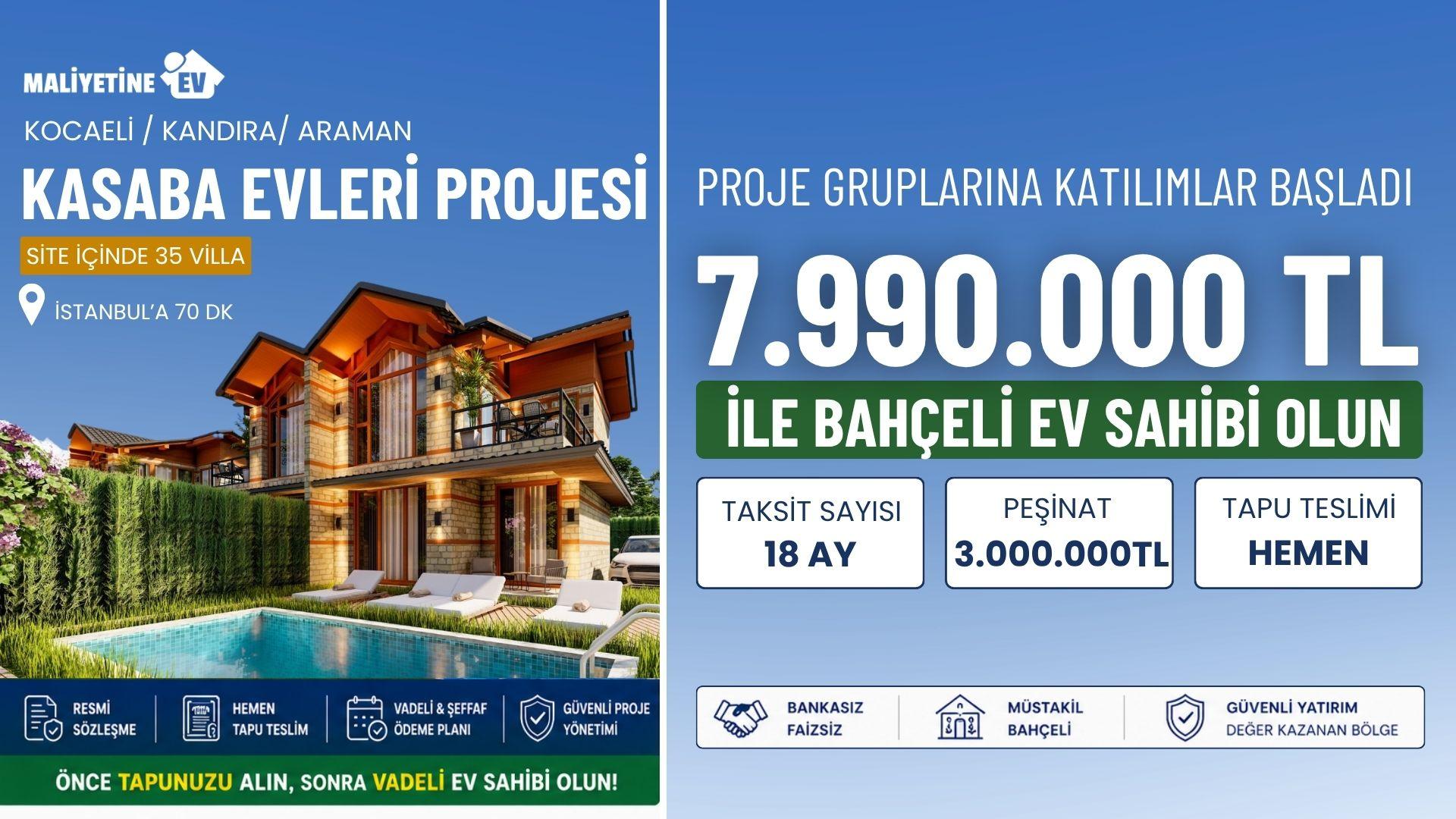 MASTER LONGEVİTY 5 - KANDIRA KASABA VİLLALARI