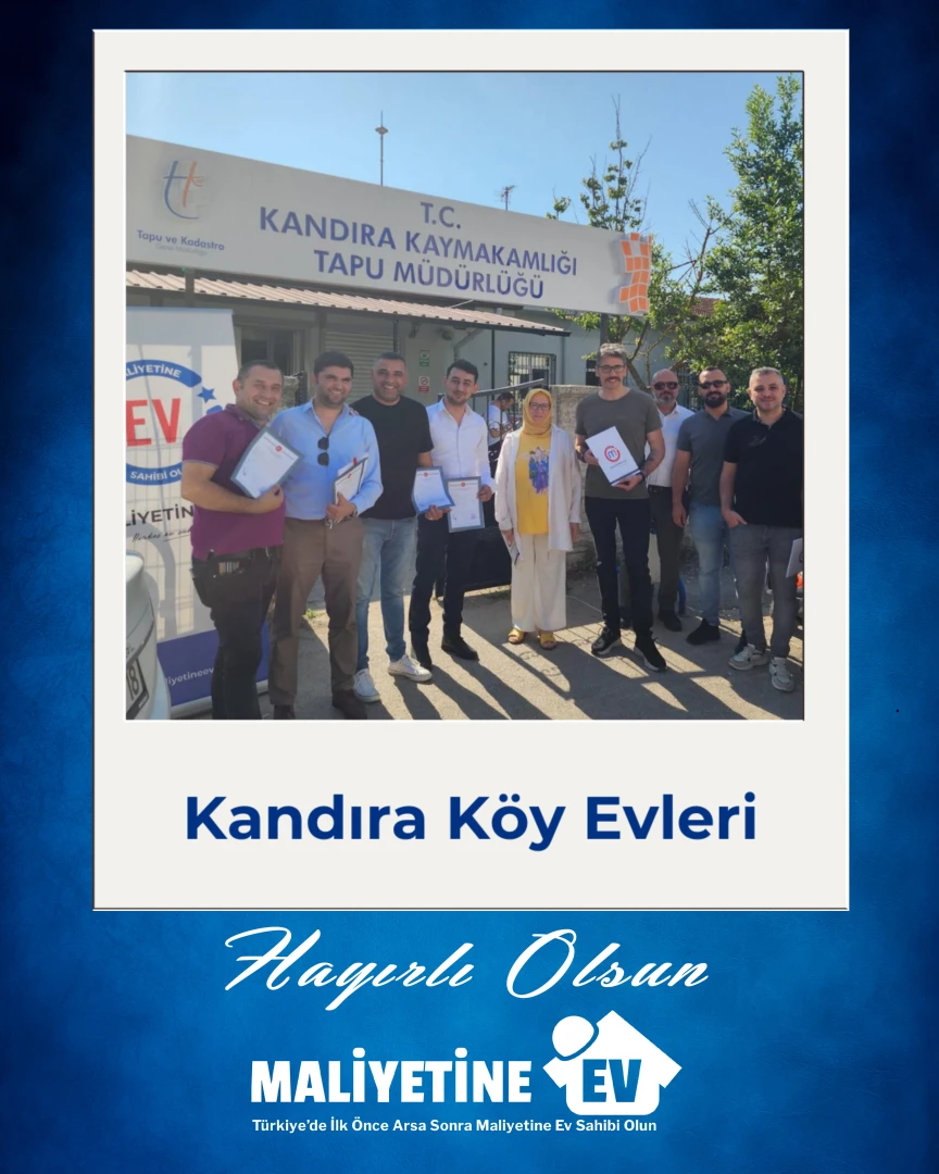 KANDIRA KÖY EVLERİ TOPLU TAPU